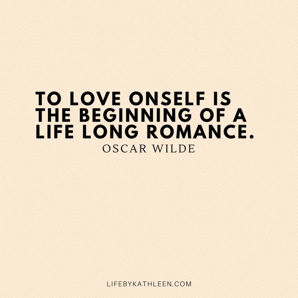 To love oneself is the beginning of a life long romance - Oscar Wilde #oscarwilde #quotes