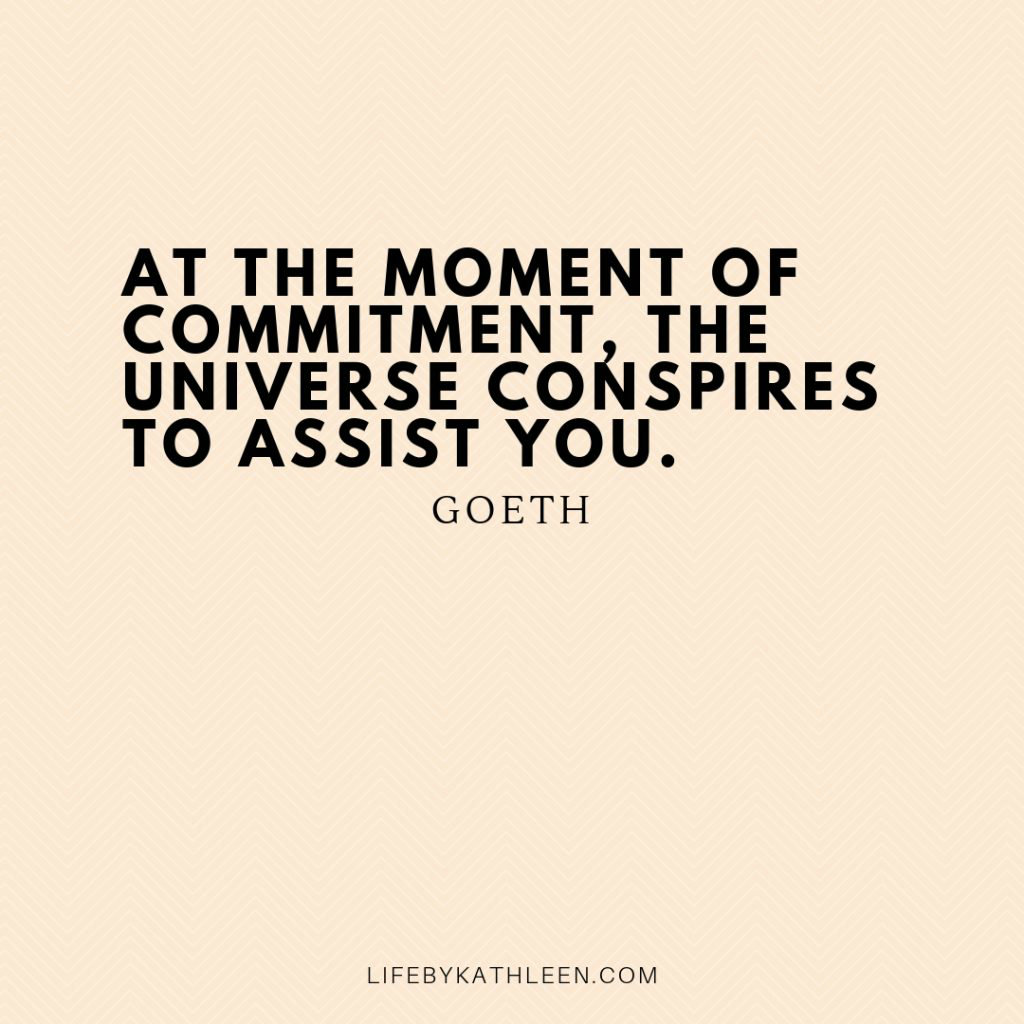At the moment of commitment, the universe conspires to assist you - Goeth #quotes #goeth At the moment of commitment, the universe conspires to assist you - Goeth