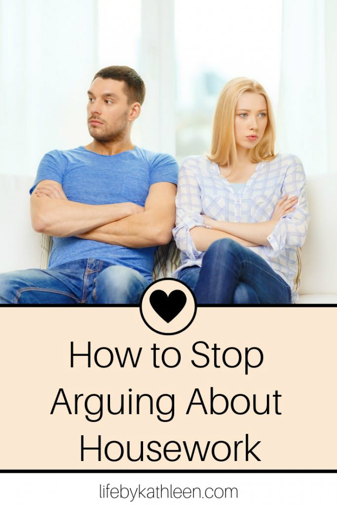 How to stop arguing about housework