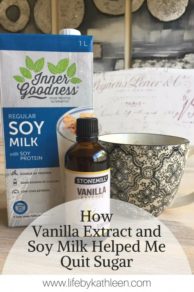 how vanilla extract and soy milk helped me quit sugar