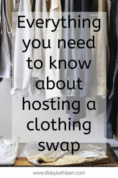 Everything you need to know about hosting a clothing swap
