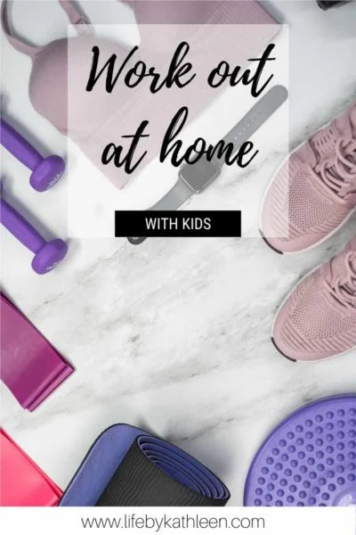 Workout at home with kids