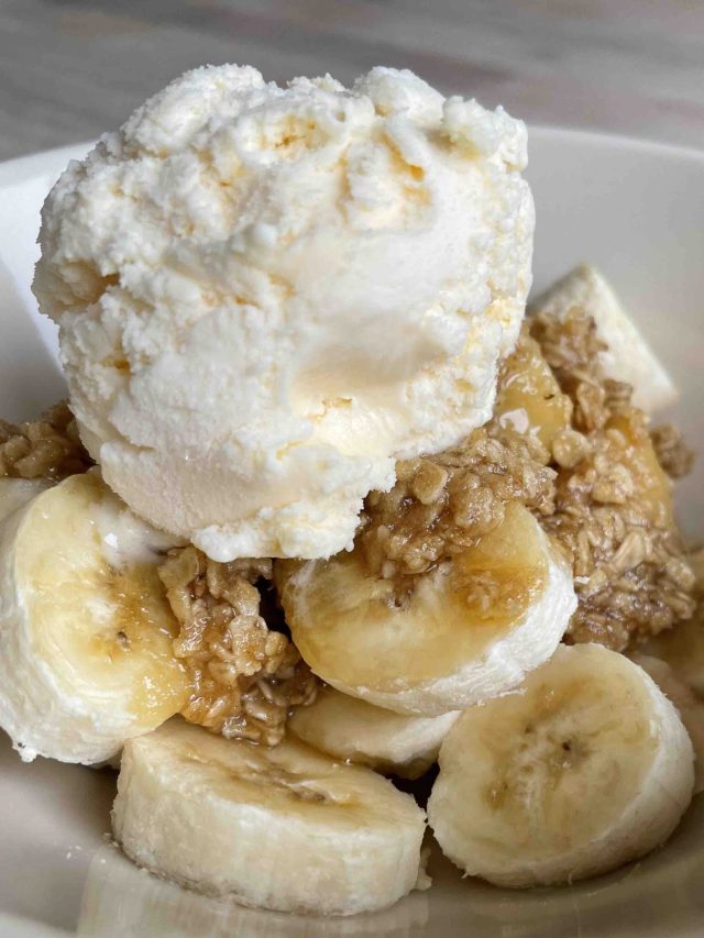 banana crumble